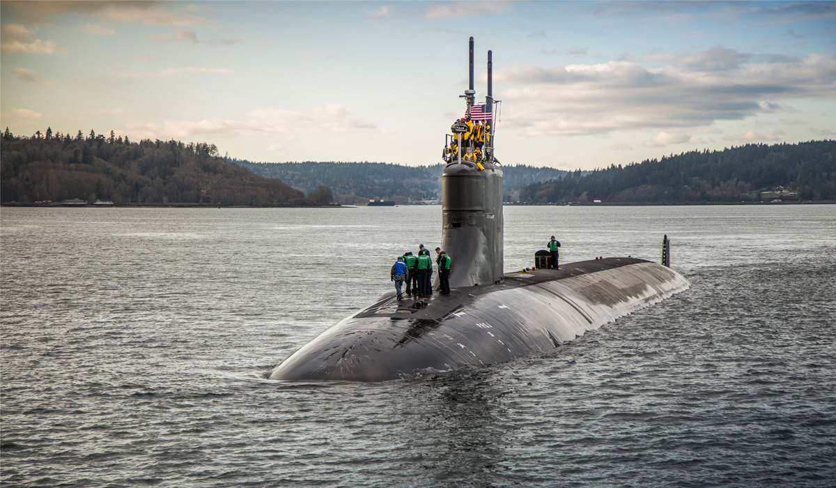 US nuclear submarine